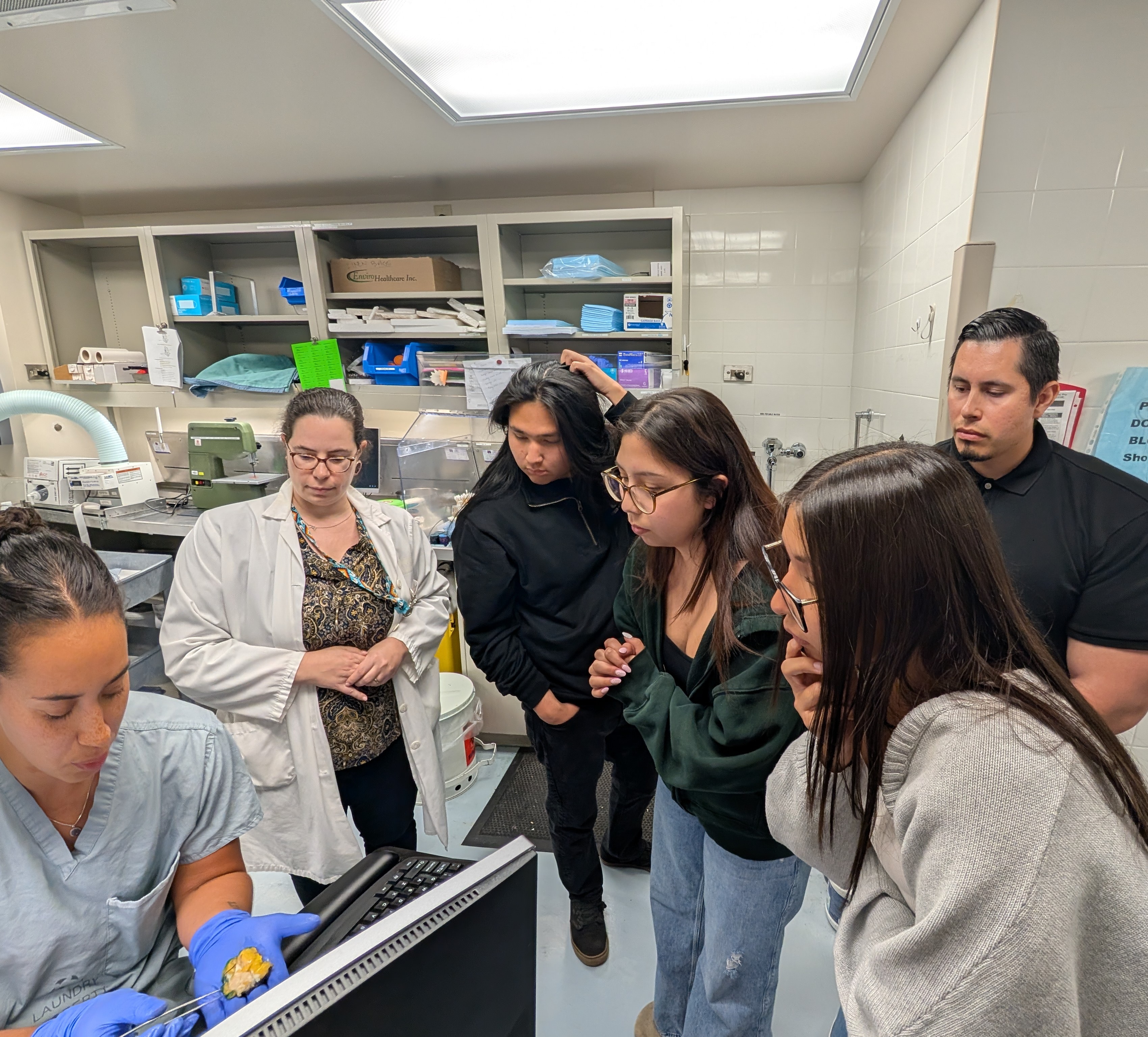 Visit to the Pathology Lab at LHSC