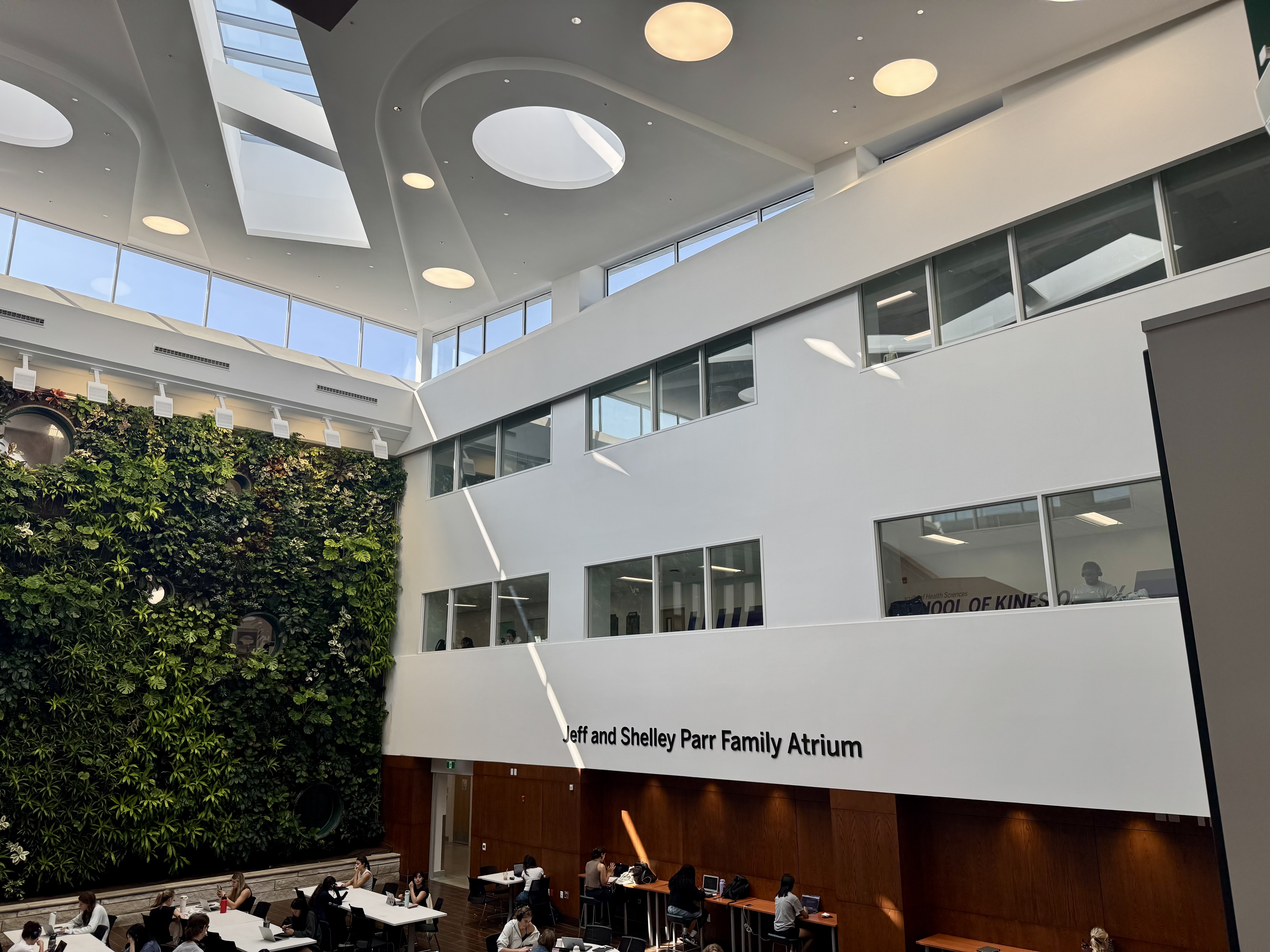 Jeff and Shelley Parr Family Atrium - Thames Hall
