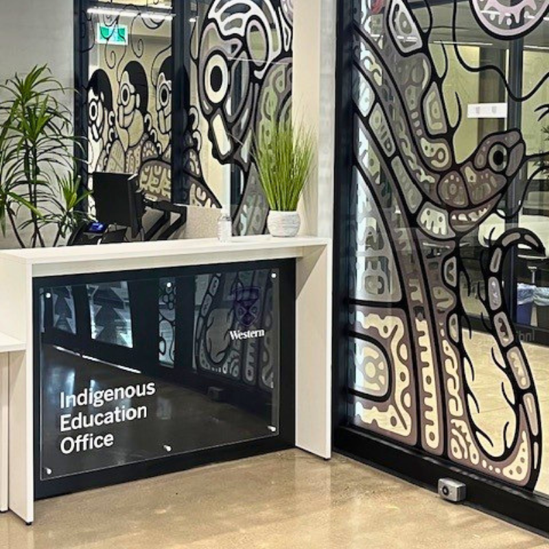 indigenous office education front desk