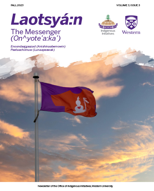 Laotsyá:n OII Newsletter - Fall 2023 Issue Cover