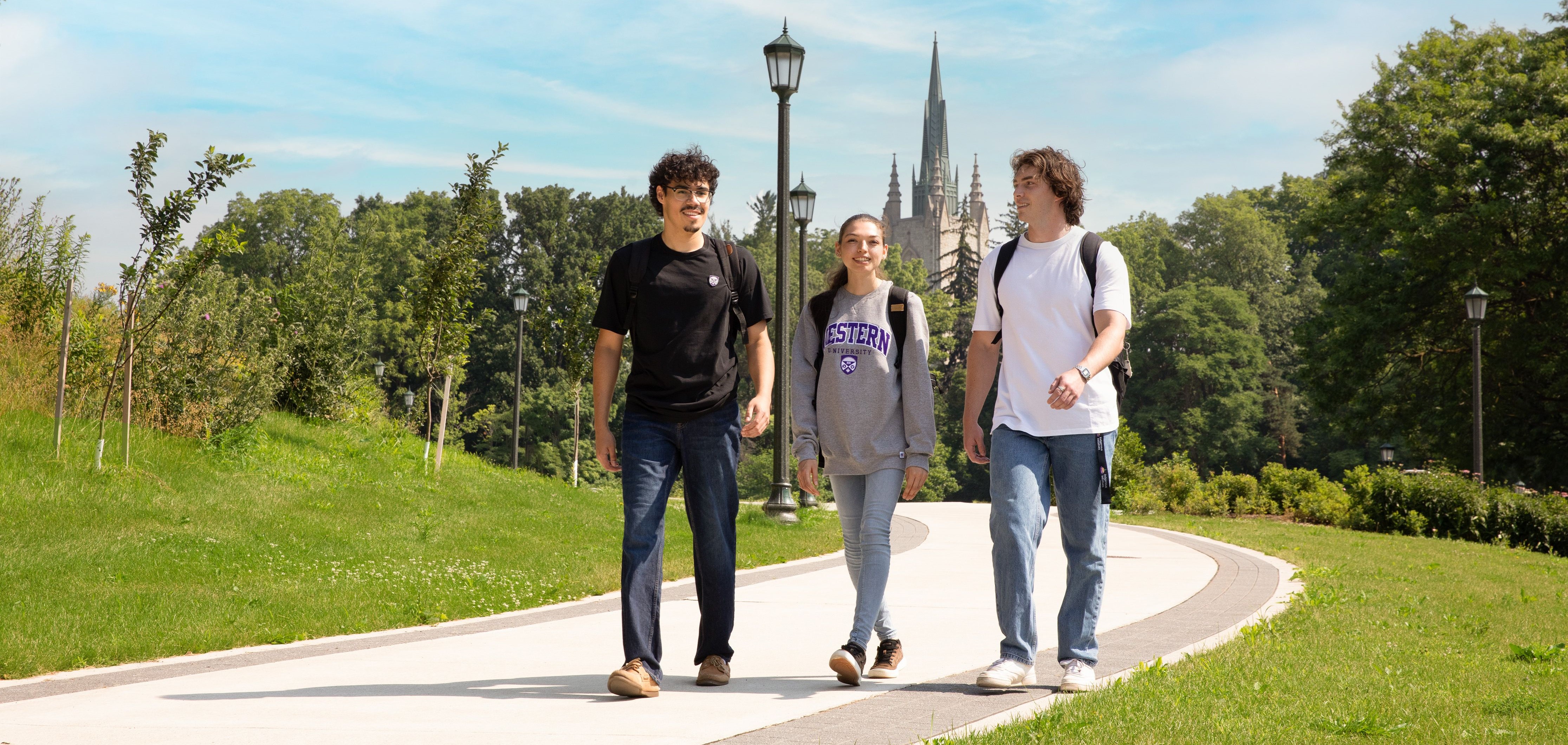 Students Walking 