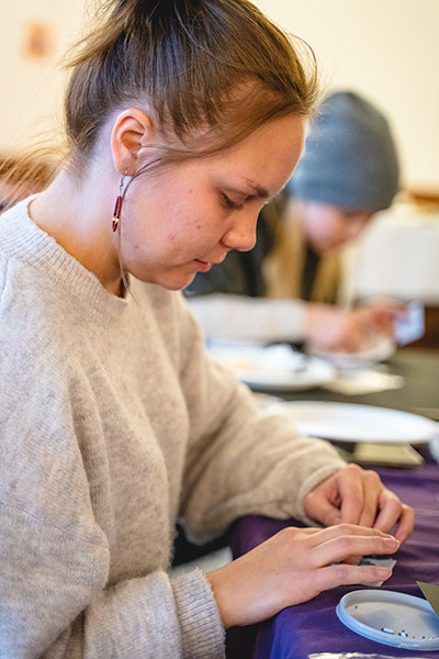 student beading